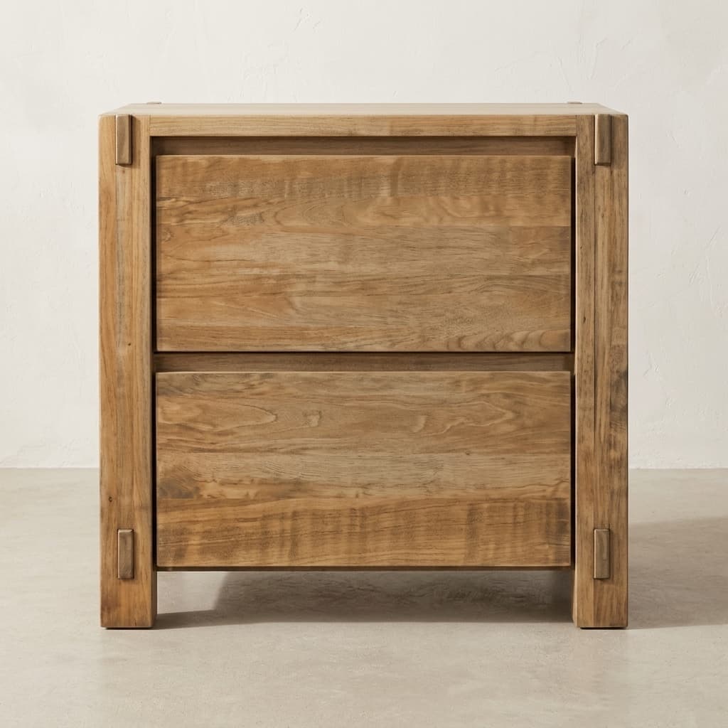 Neo 2 Drawer Night Stand