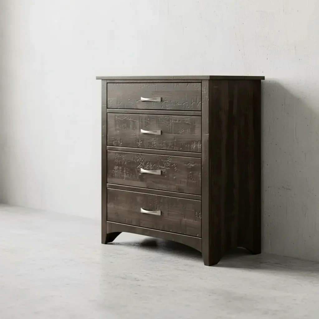 penwood furniture bancroft highboy 4 drawers 45 degree angle
