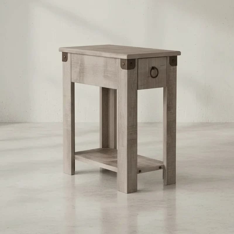 penwood furniture barrelworks chairside table 45 degree angle