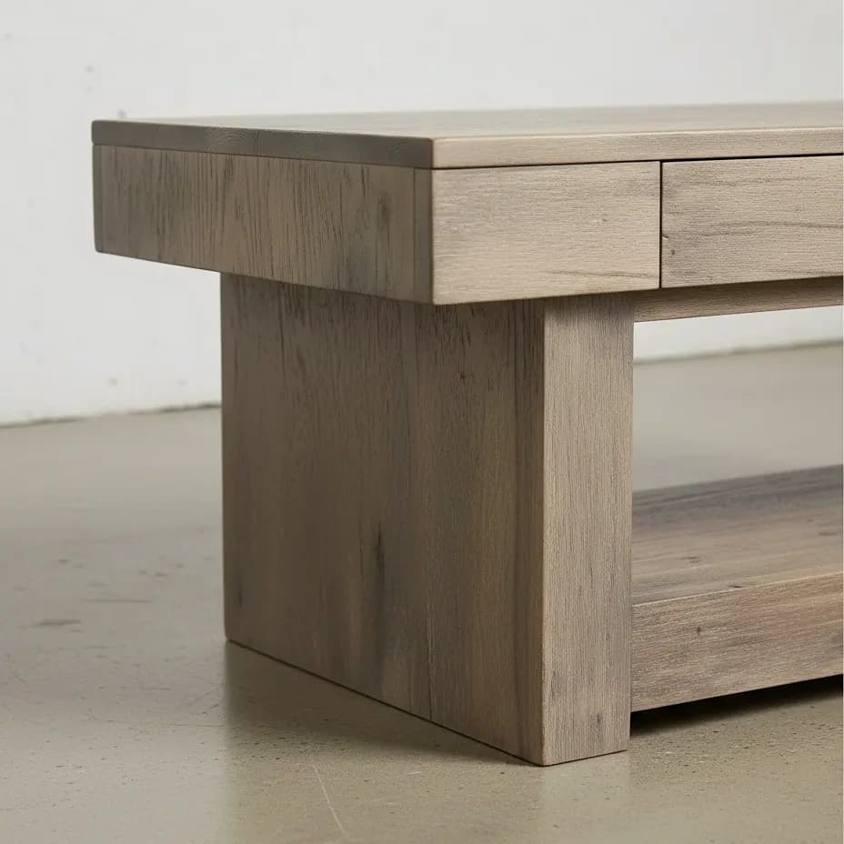 penwood furniture baxter coffee table medium close up