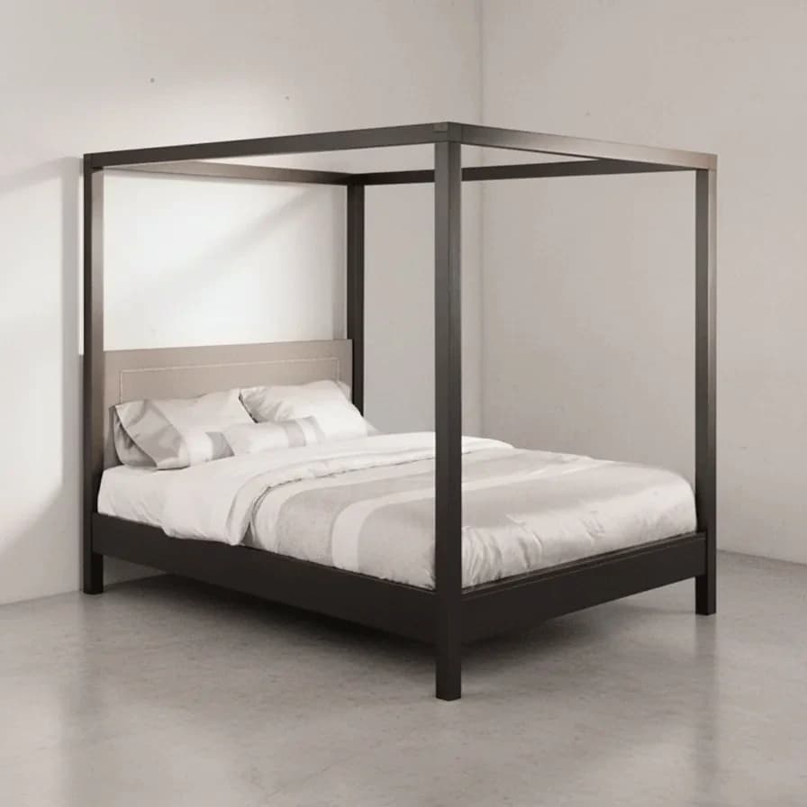 penwood furniture brooklyn canopy bed 45 degree angle