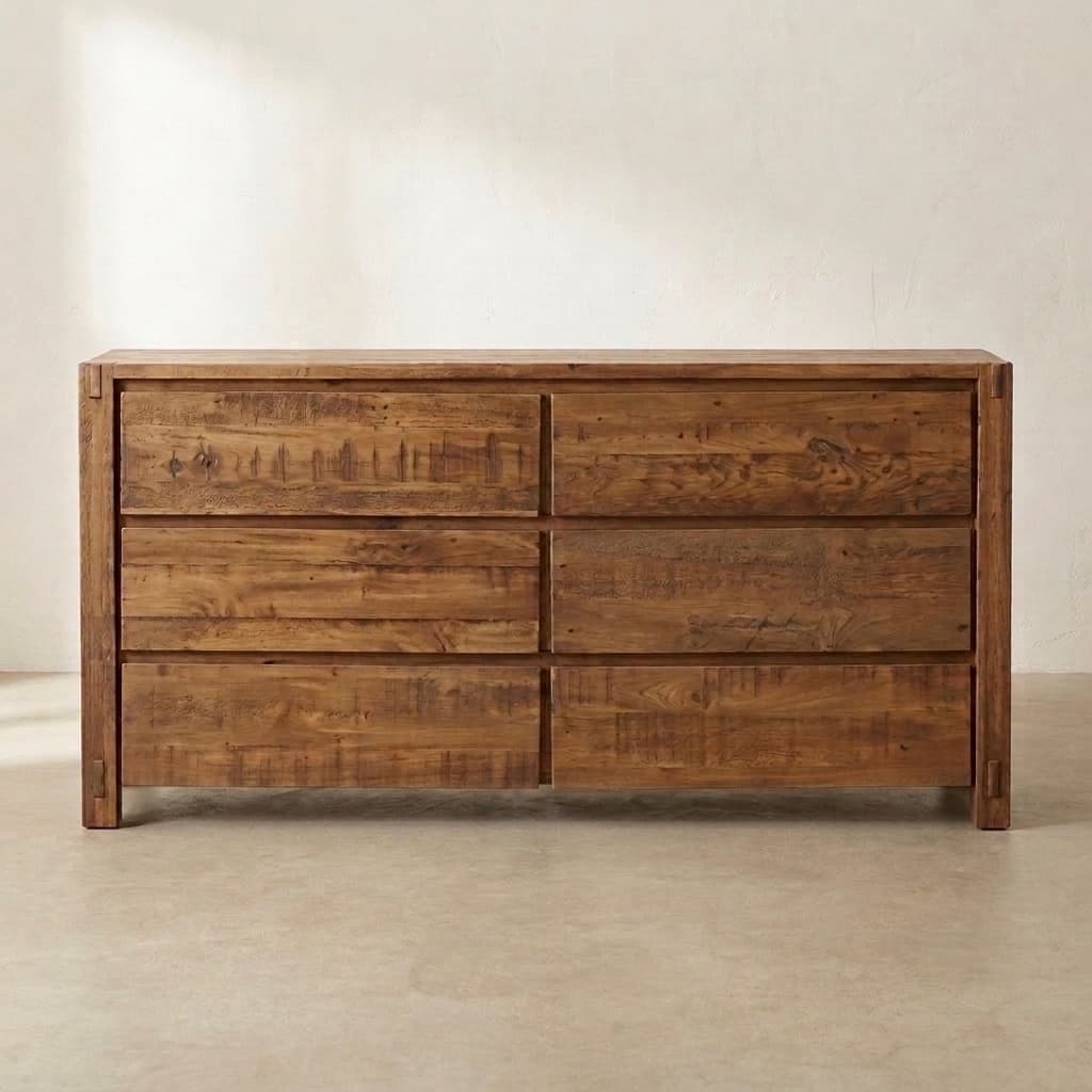 Neo 6 Drawer Dresser 72" Wide
