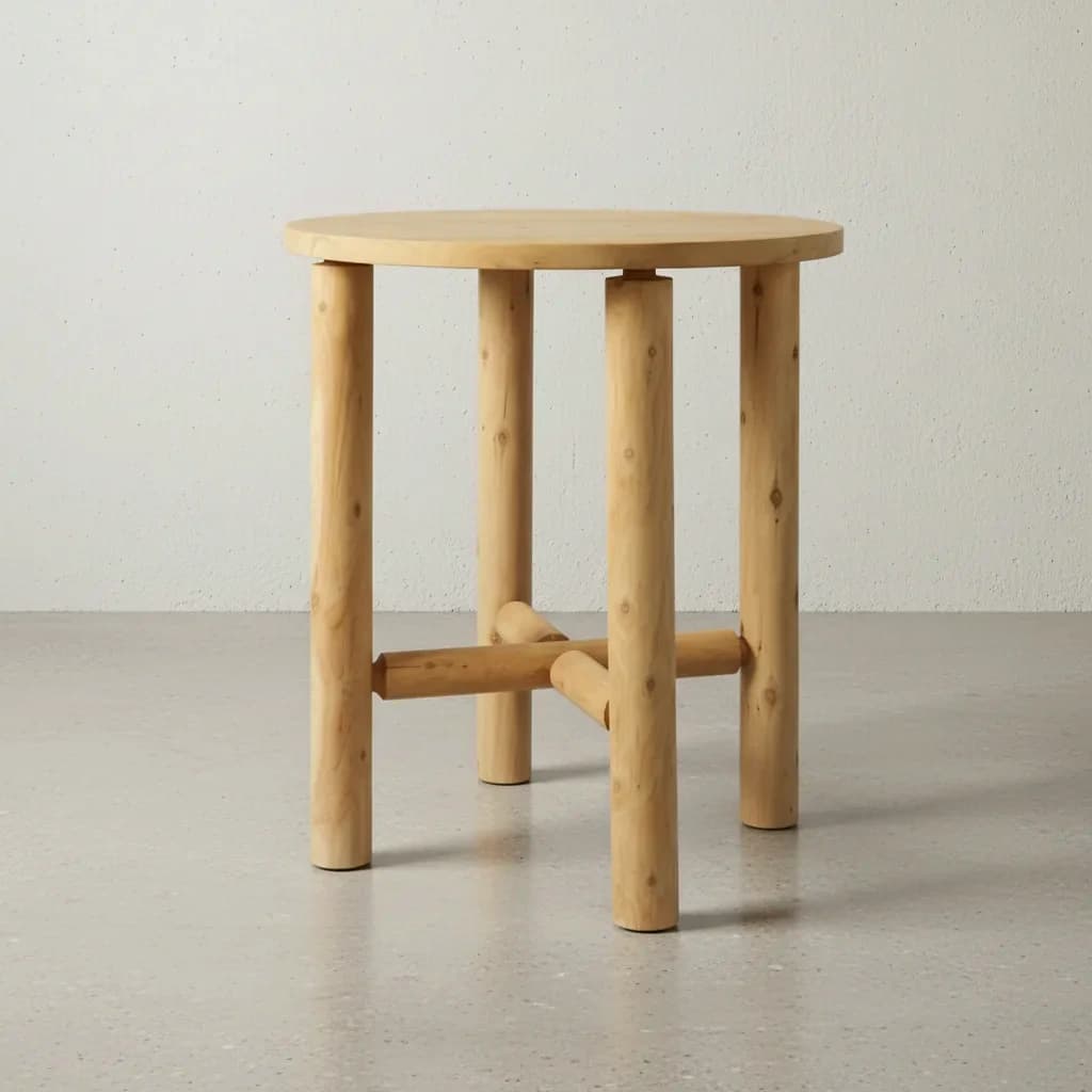 penwood furniture cedar bar table 45 degree angle