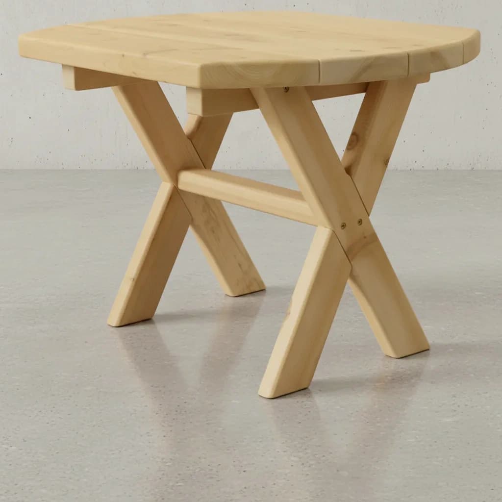 penwood furniture cedar muskoka coffee table medium close up