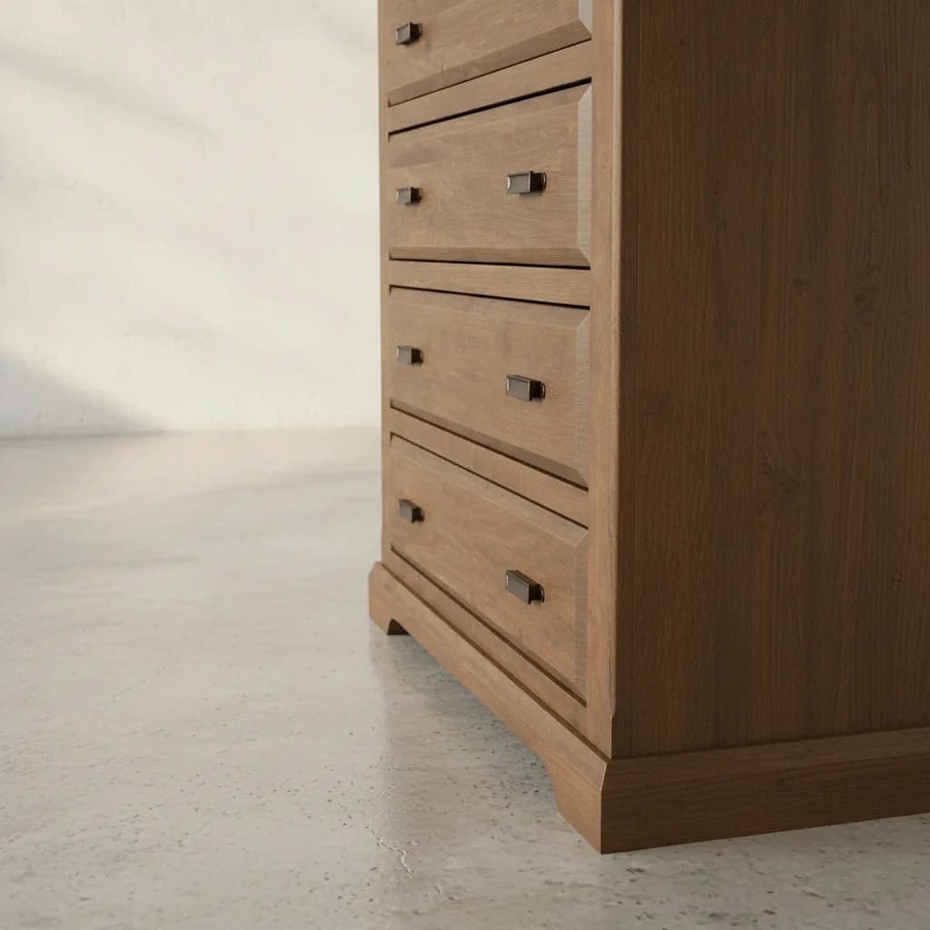 penwood furniture chateau highboy medium close up