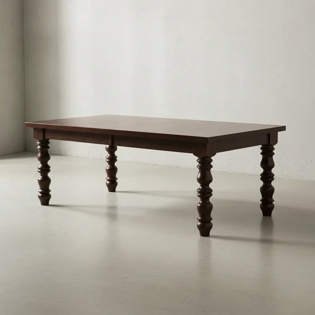 penwood furniture darius dining table 45 degree angle
