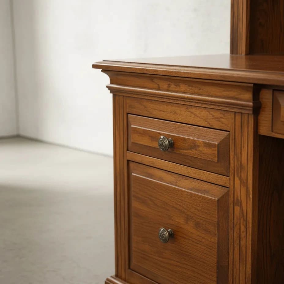 penwood furniture florentino computer station medium close up
