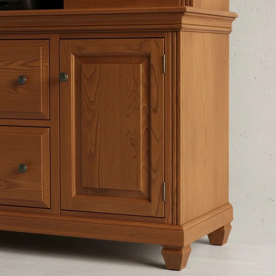 penwood furniture florentino credenza medium close up