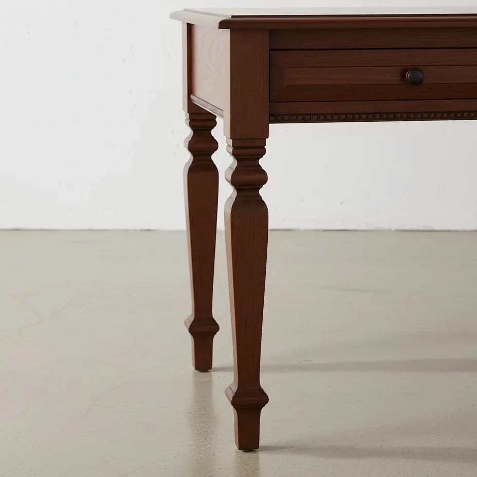 penwood furniture florentino writing desk medium close up