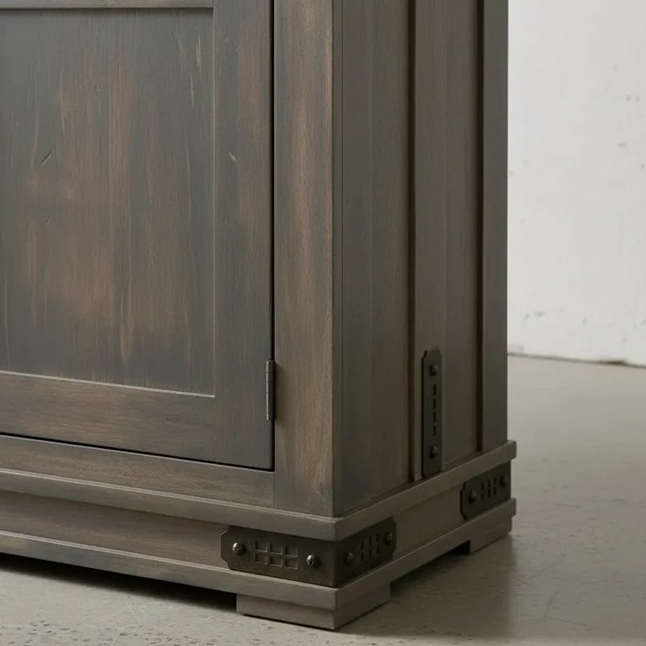 penwood furniture gastown gentlemans chest medium close up