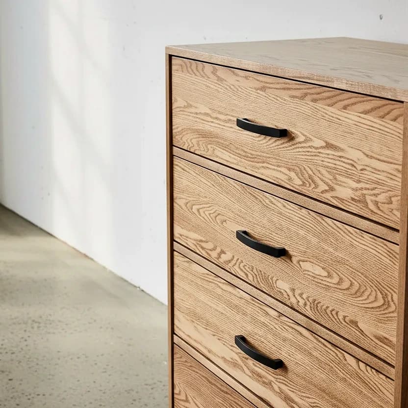 penwood furniture haven 5 drawer hiboy medium close up