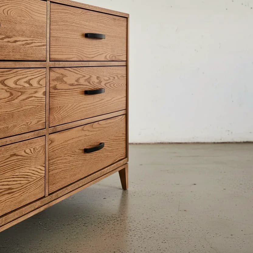 penwood furniture haven 6 drawer dresser medium close up