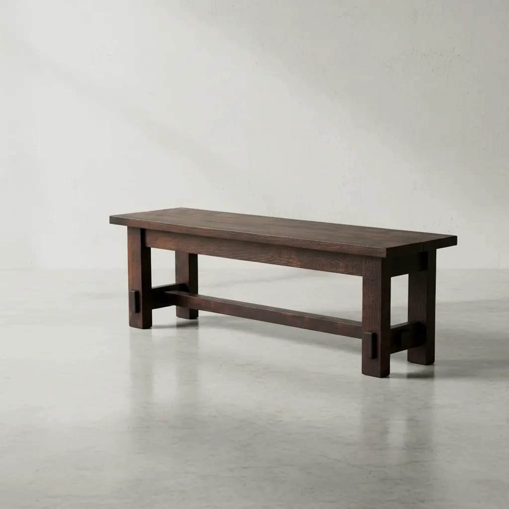 penwood furniture homestead bench 45 degree angle