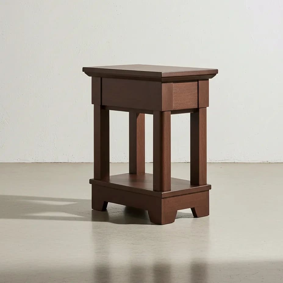 penwood furniture hudson valley chairside table 45 degree angle