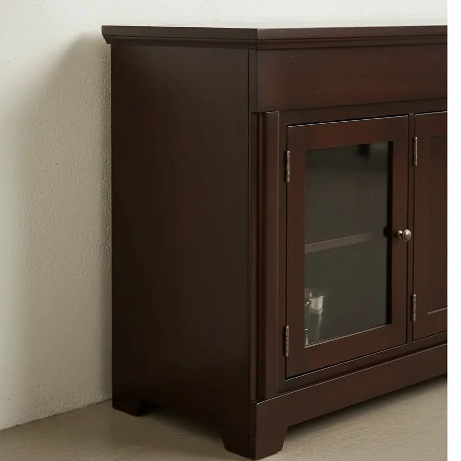 penwood furniture hudson valley media stand hv72 medium close up