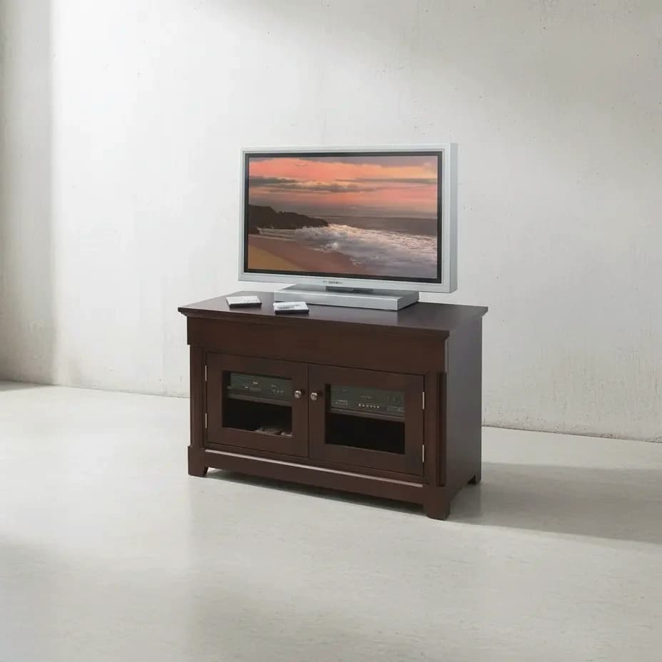 penwood furniture hudson valley media stand hvhd48 45 degree angle