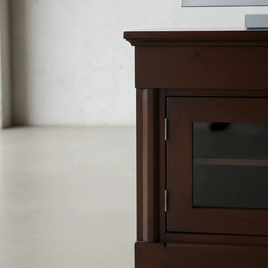 penwood furniture hudson valley media stand hvhd48 medium close up