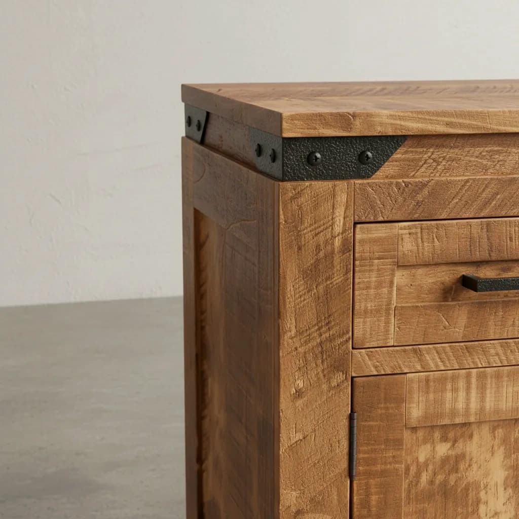 penwood furniture kenora 1 door 1 drawer night medium close up
