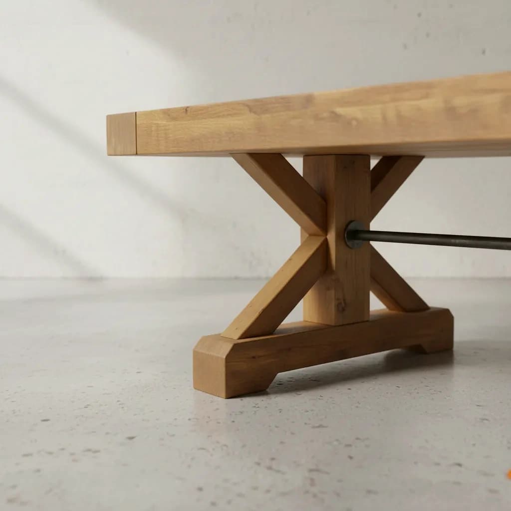 penwood furniture klondike coffee table medium close up