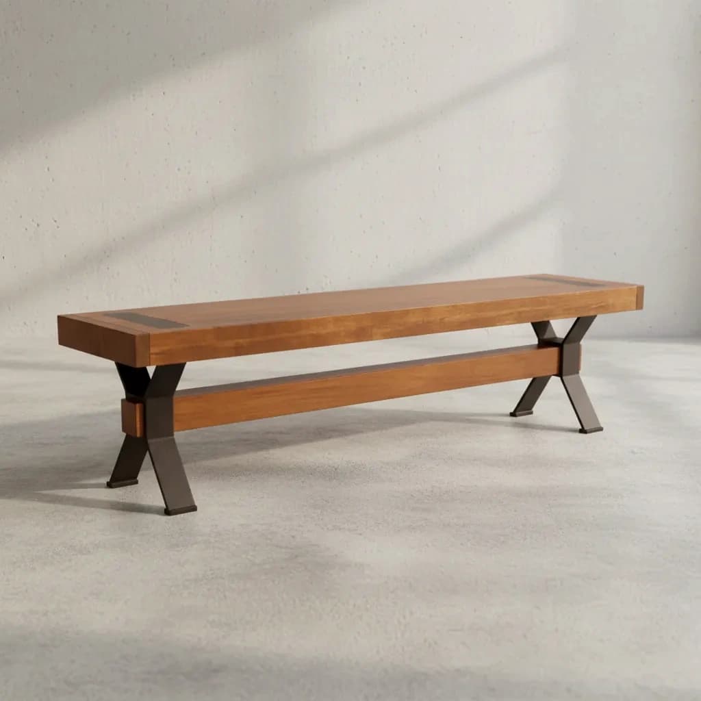 penwood furniture millwright bench 45 degree angle