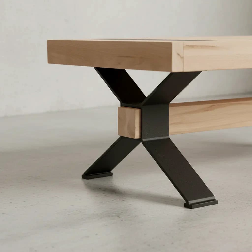 penwood furniture millwright coffee table medium close up