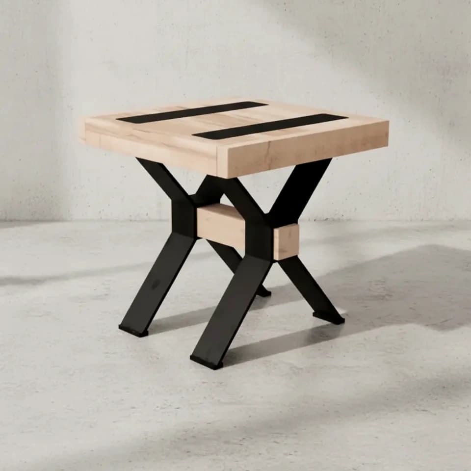 penwood furniture millwright end table 45 degree angle