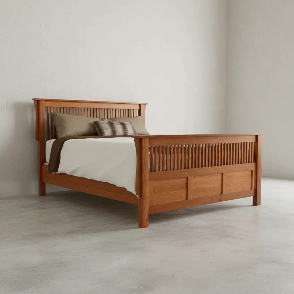 penwood furniture mission bed 45 degree angle