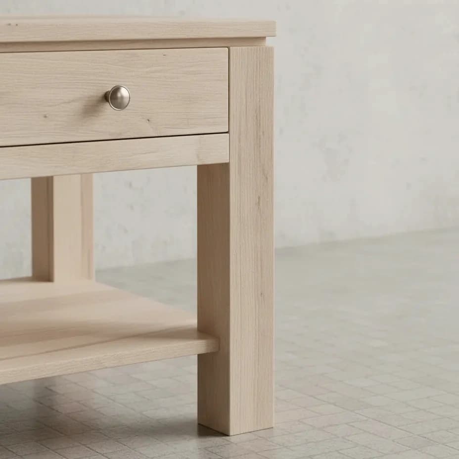 penwood furniture newport end table np2421 medium close up