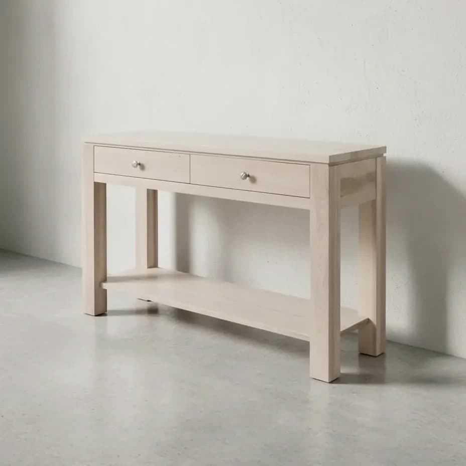 penwood furniture newport sofa table np1648 45 degree angle
