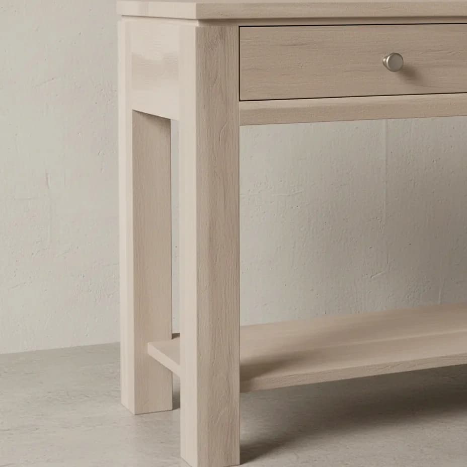 penwood furniture newport sofa table np1648 medium close up