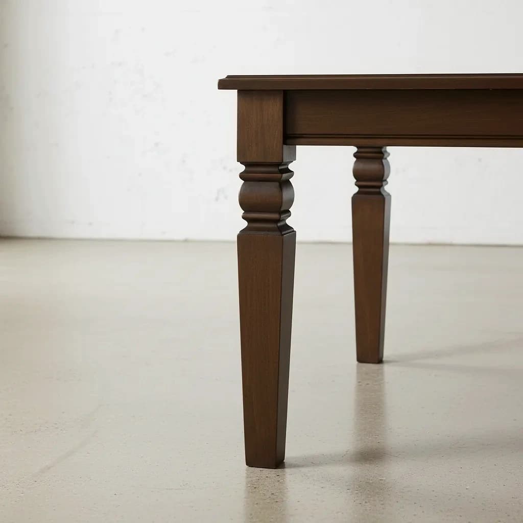 penwood furniture notre dame dining table medium close up