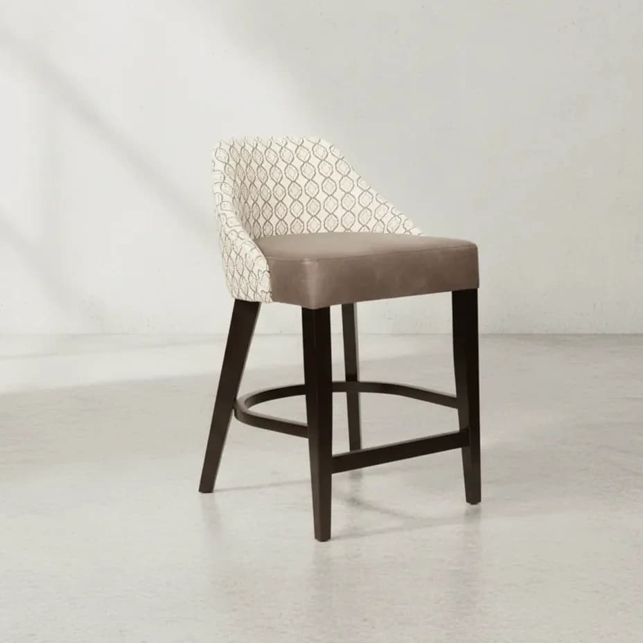 penwood furniture oliver bar chair 45 degree angle