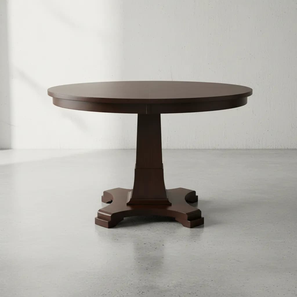 penwood furniture abbey dining table face on horizontal