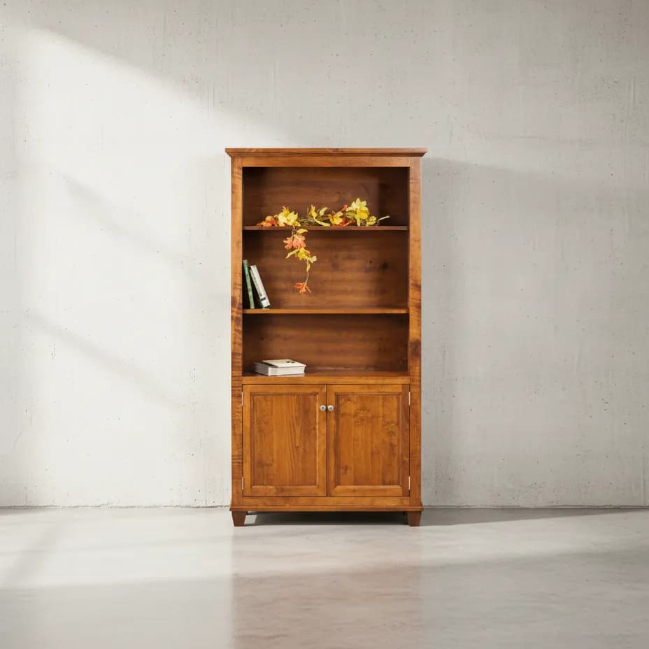 penwood furniture algonquin bookcase face on horizontal