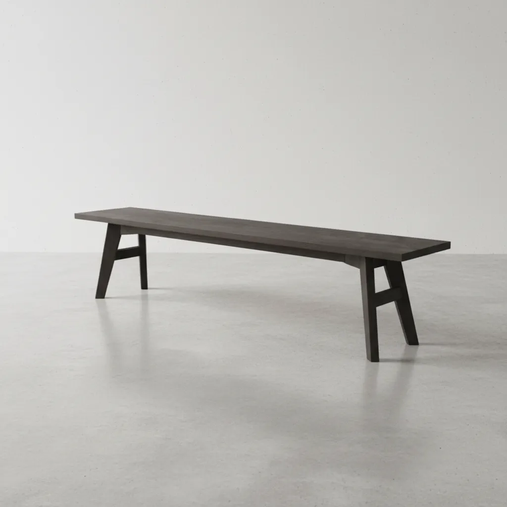 penwood furniture avenue dining bench 45 degree angle