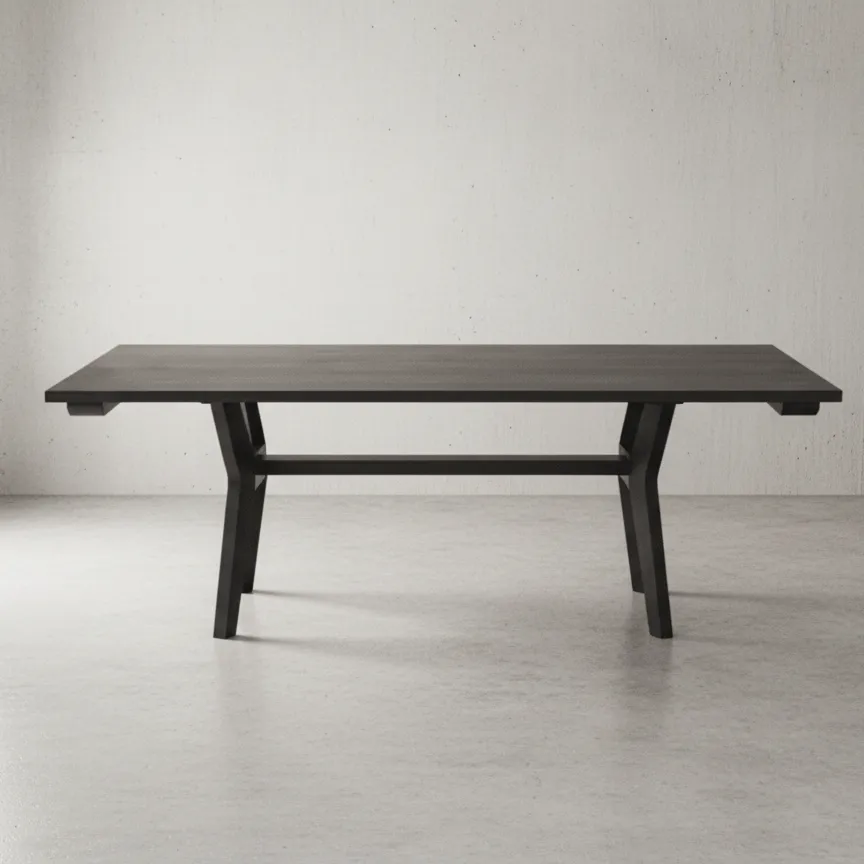 penwood furniture avenue dining table face on horizontal