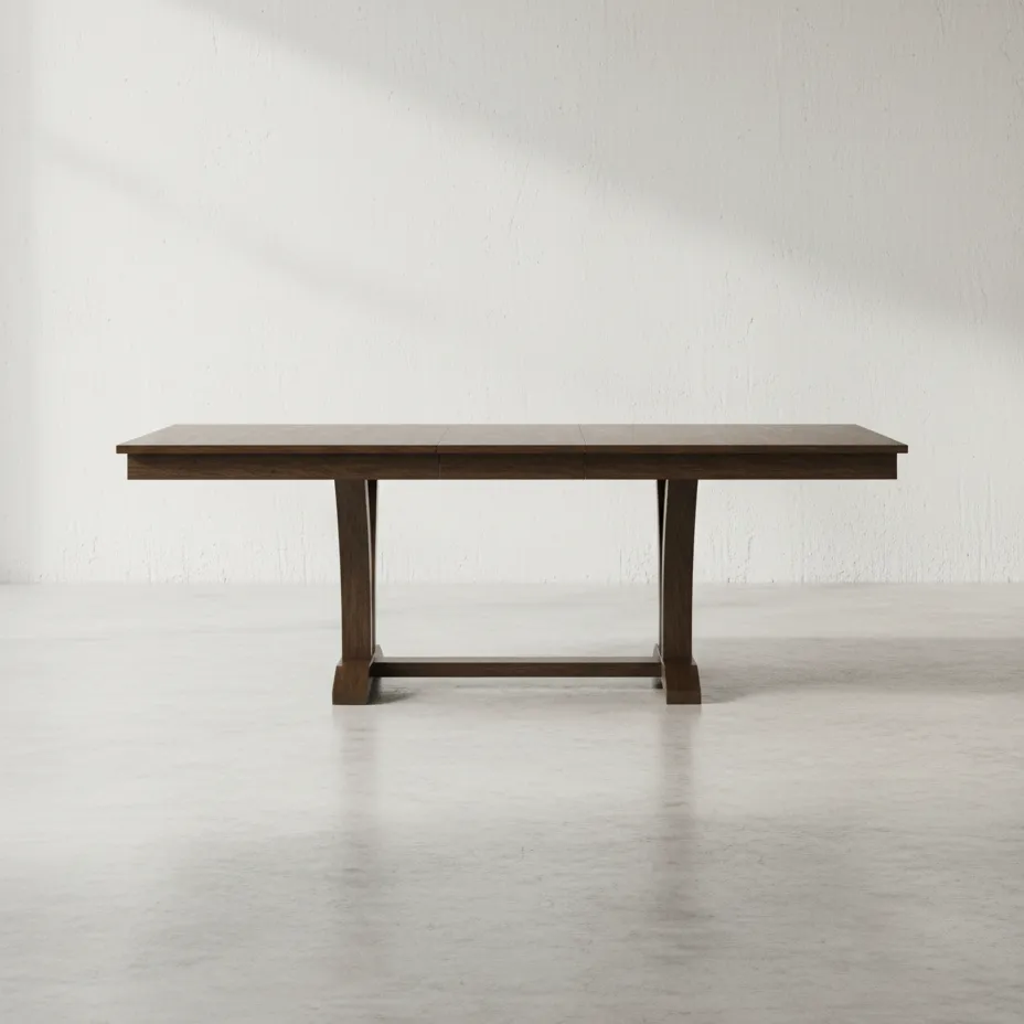 penwood furniture bancroft dining table face on horizontal
