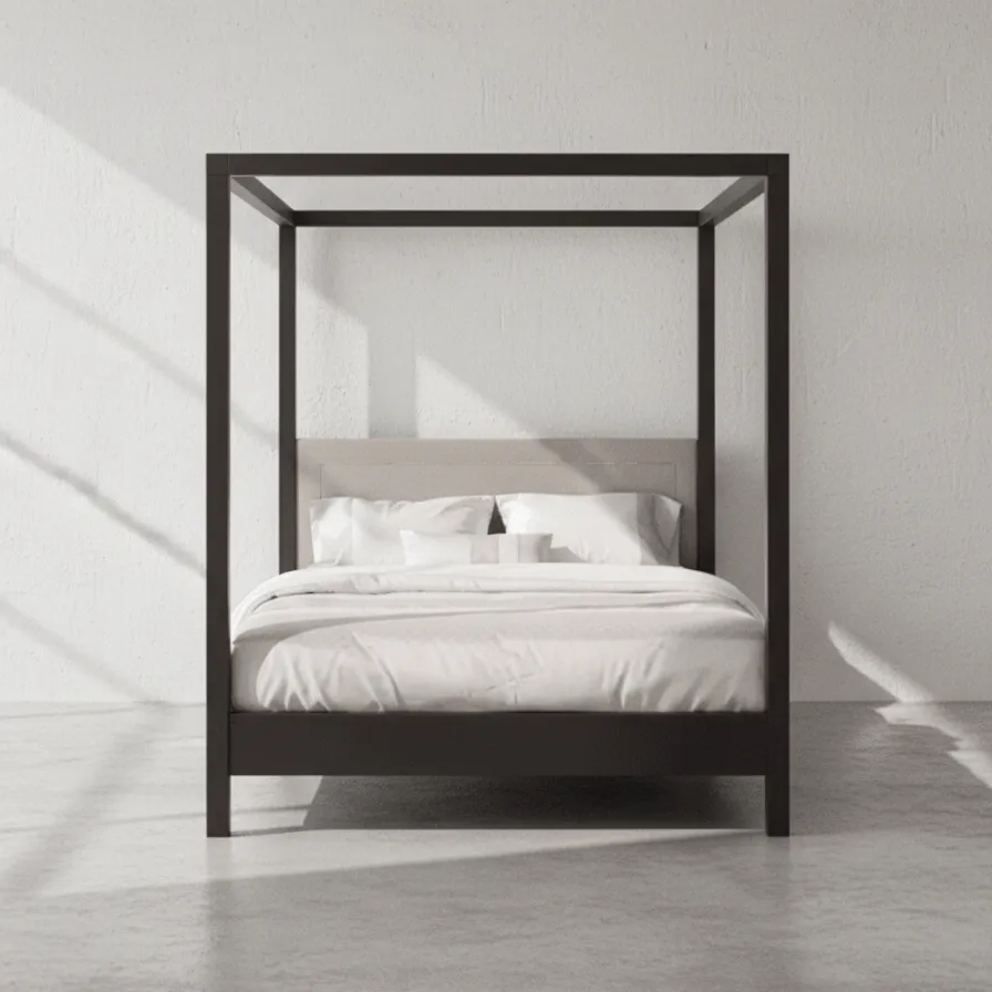 penwood furniture brooklyn canopy bed face on horizontal