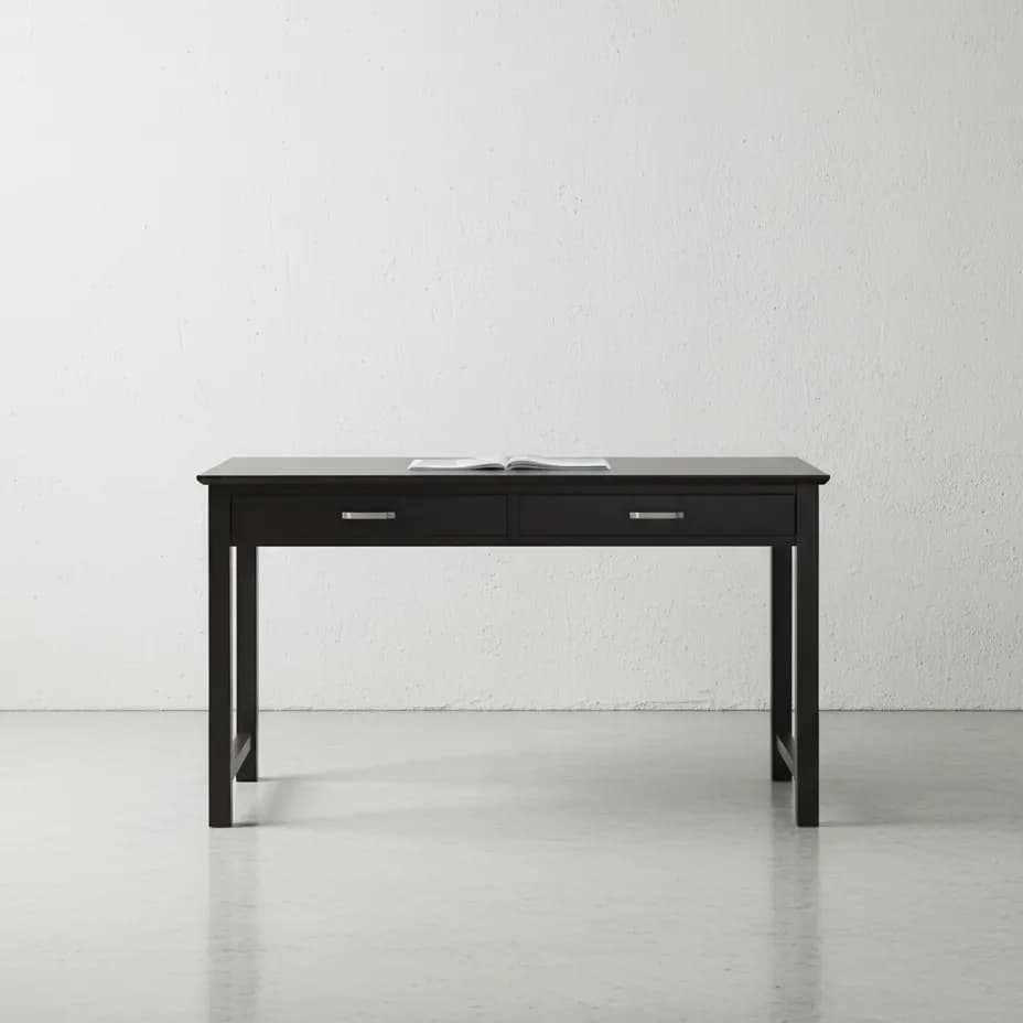 penwood furniture brooklyn writing desk face on horizontal