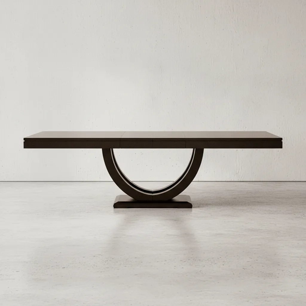penwood furniture california dining table face on horizontal