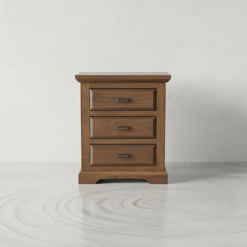 penwood furniture chateau night stand face on horizontal
