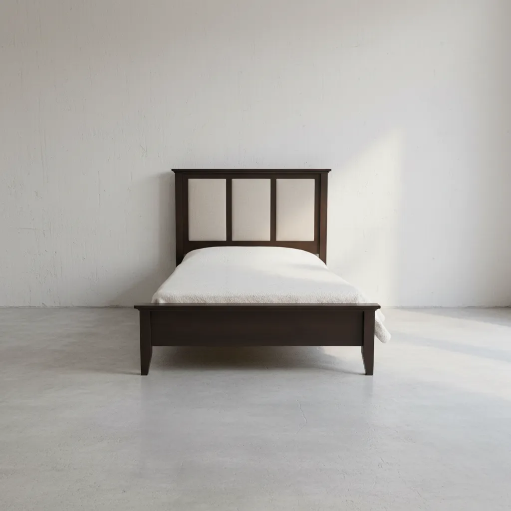 penwood furniture courtland bed fabric headboard face on horizontal