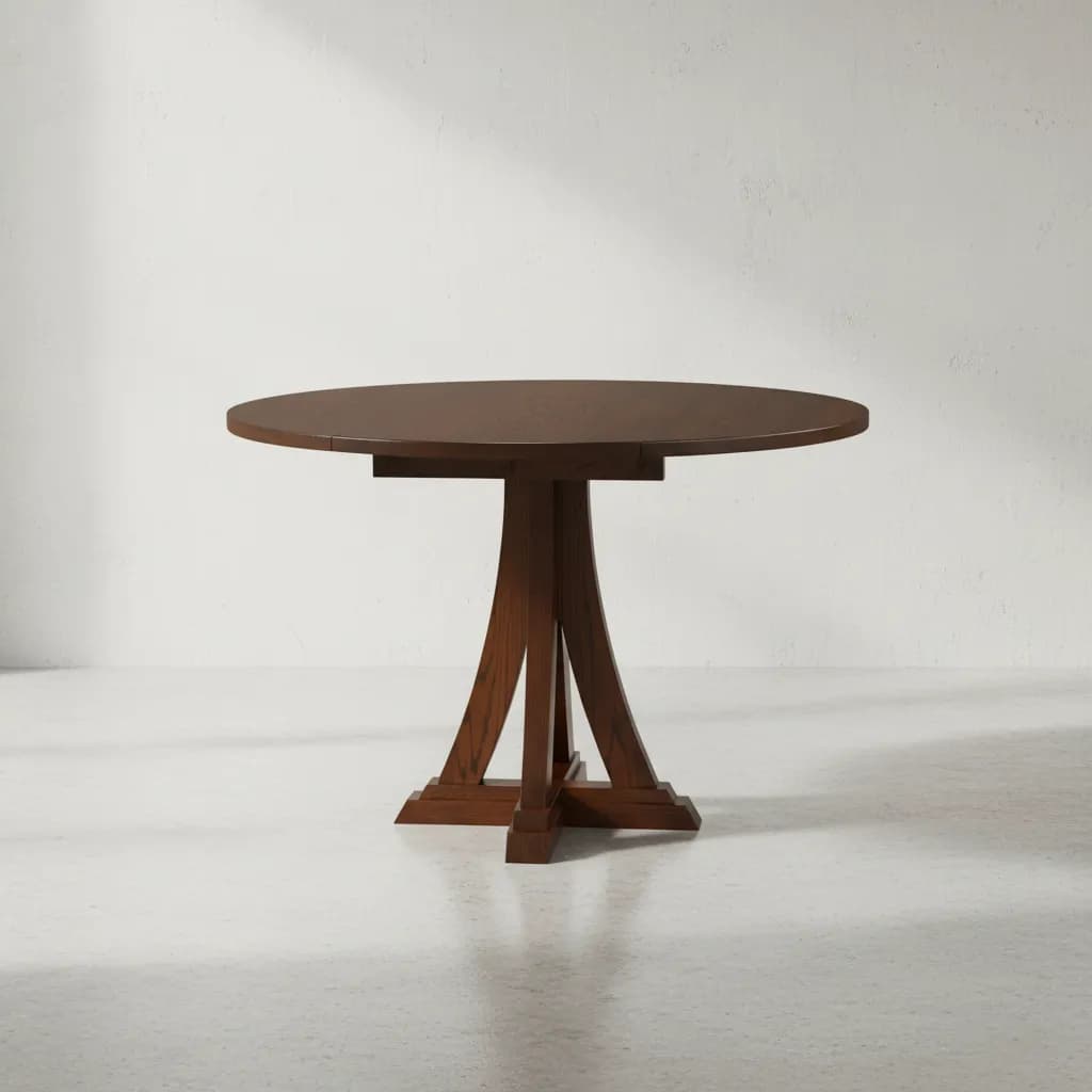 penwood furniture eiffel drop leaf dining table face on horizontal