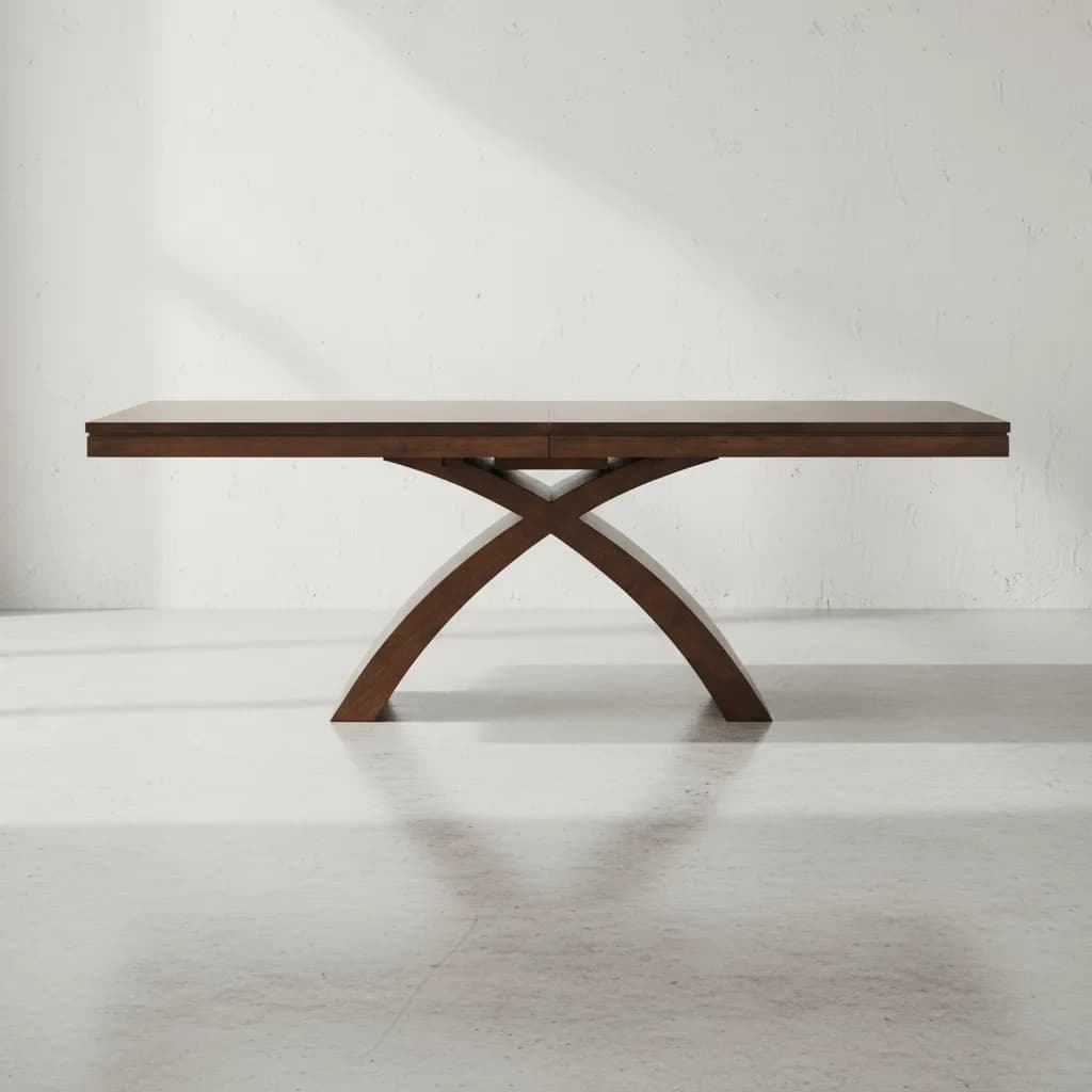 penwood furniture fifth avenue dining table face on horizontal