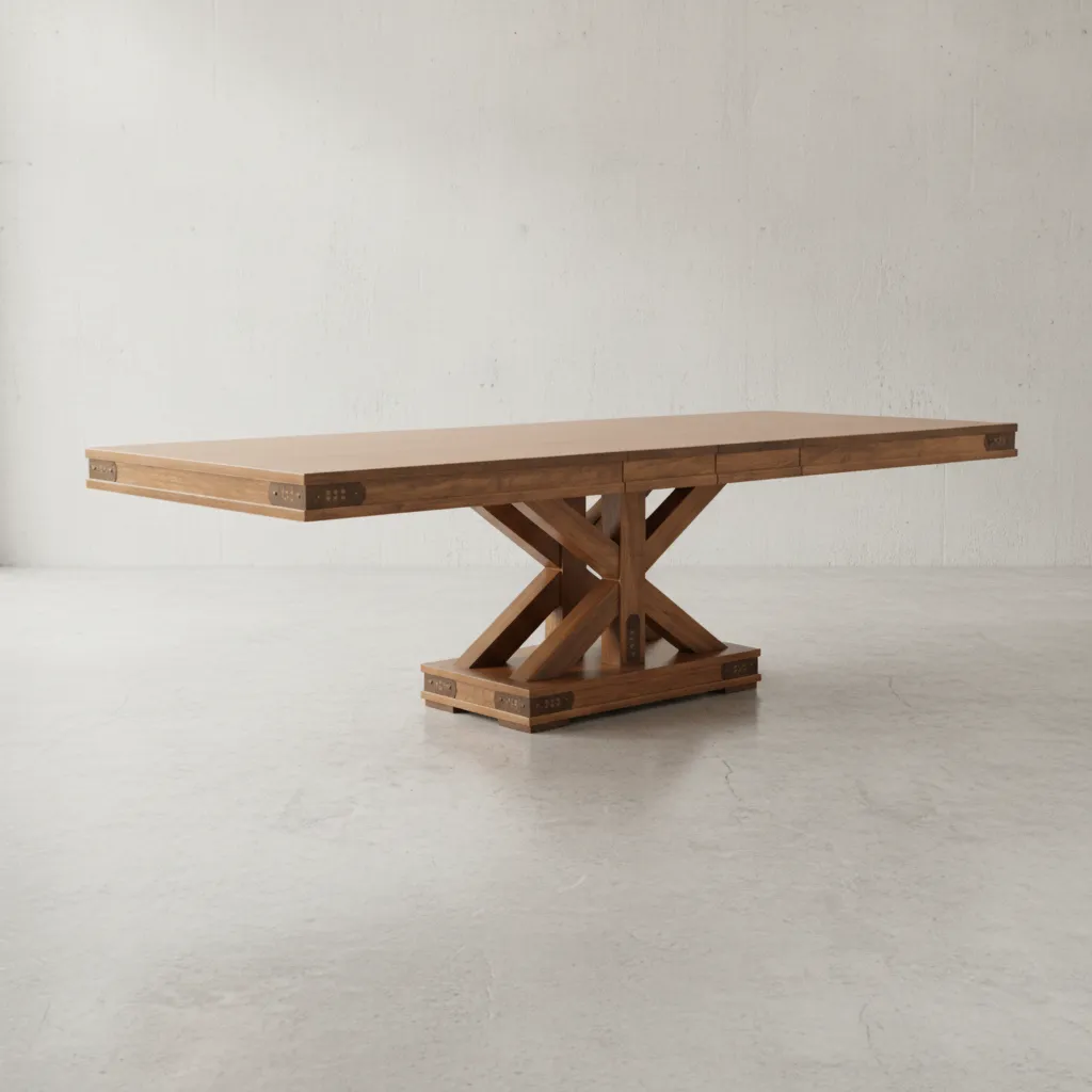 penwood furniture gastown dining table 45 degree angle