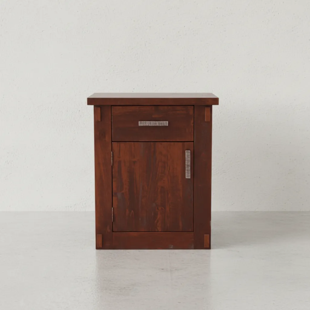 penwood furniture homestead 1 drawer 1 door night stand face on horizontal