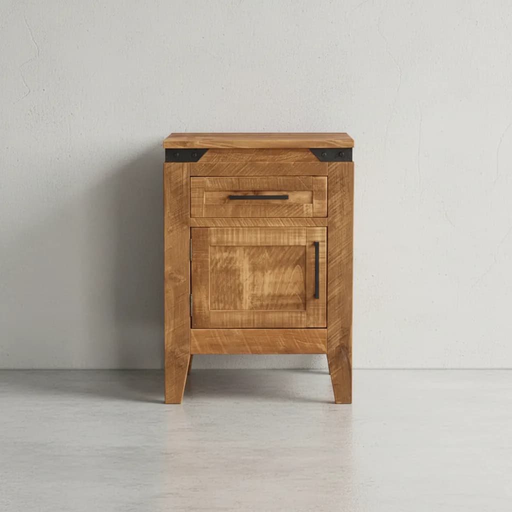 penwood furniture kenora 1 door 1 drawer night face on horizontal