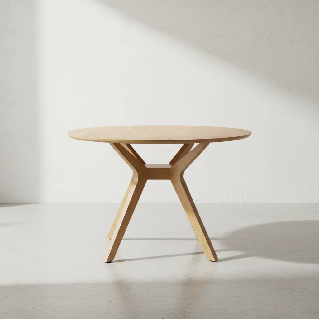 penwood furniture leksvik dining table face on horizontal