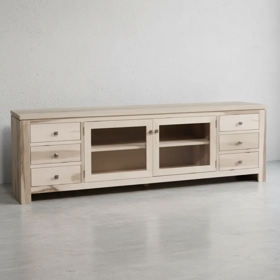 penwood furniture newport 85 hdtv base only np1885 face on horizontal