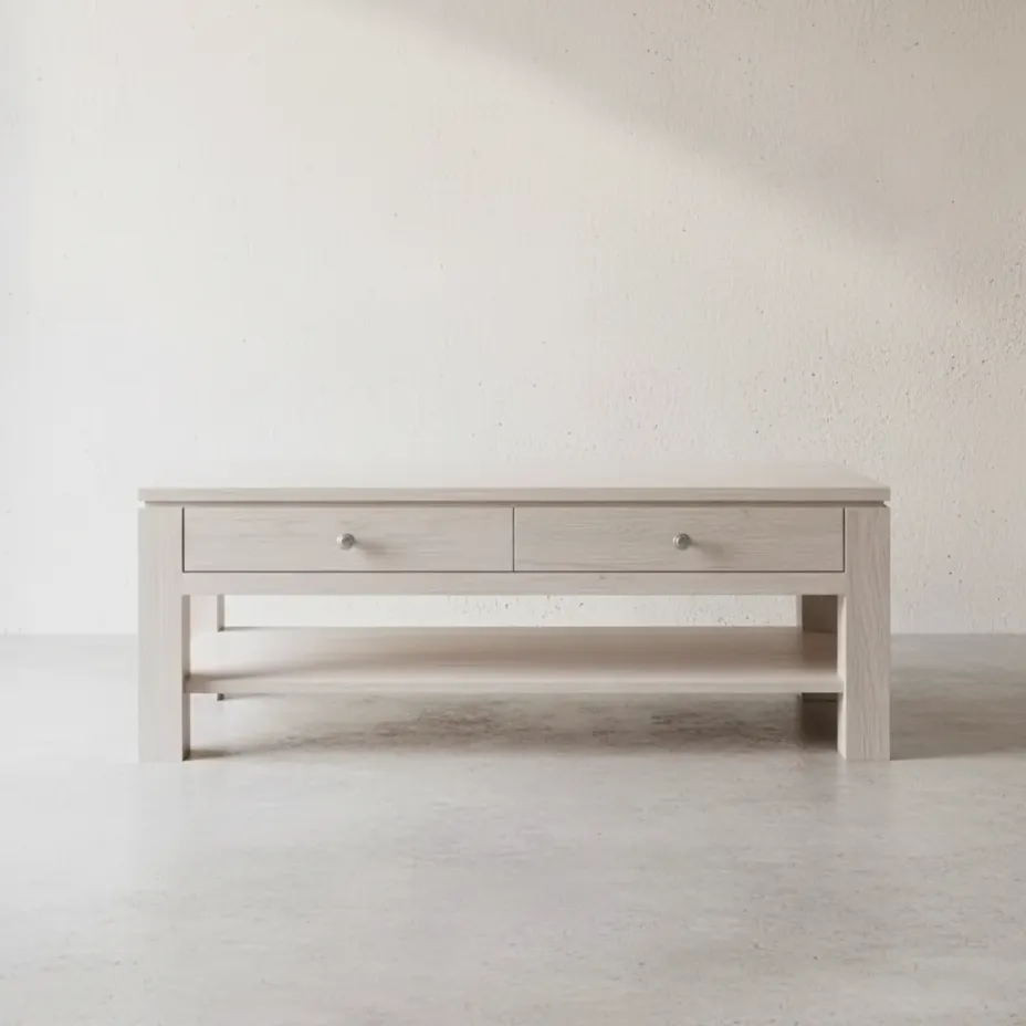 penwood furniture newport coffee table np2448 face on horizontal